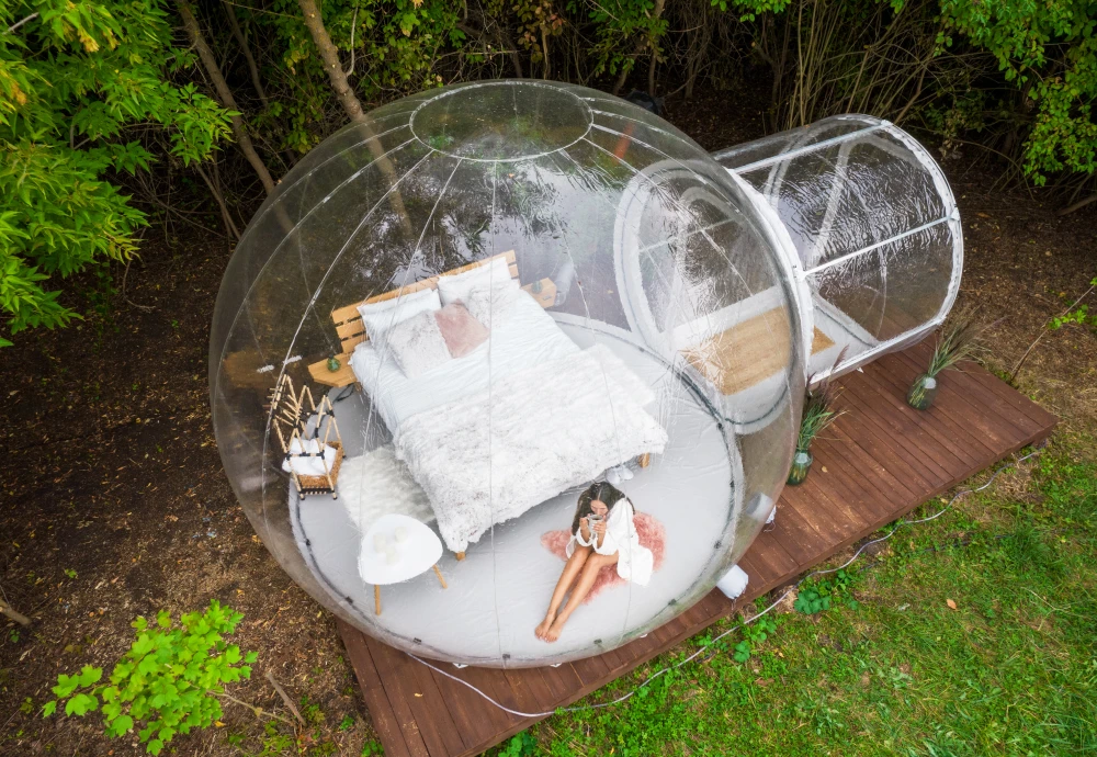 stargazing tent bubble